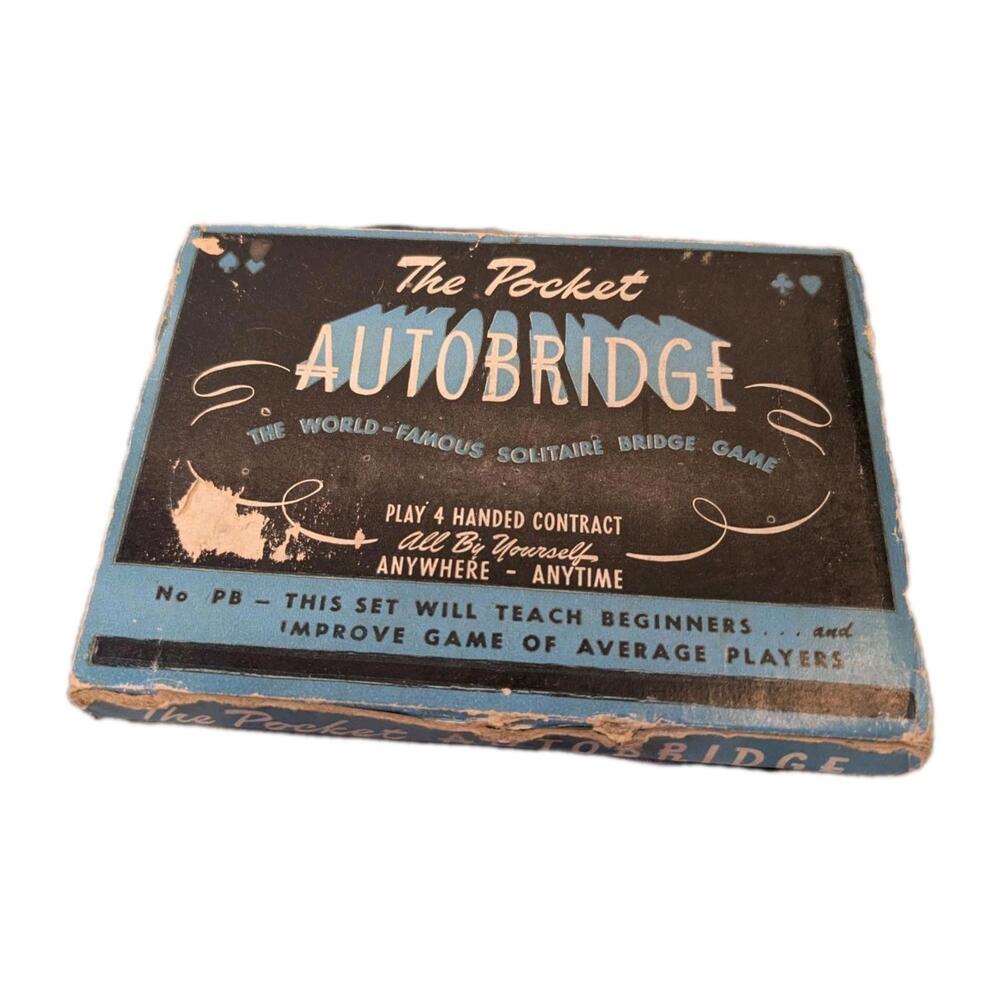 1946 The Pocket Autobridge Solitaire Game for Better Than Average Player‎